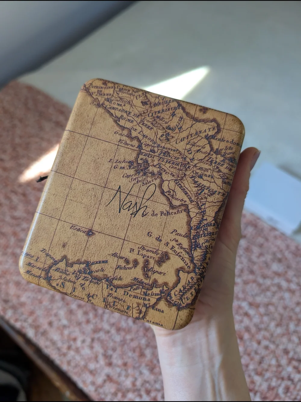 NEW Nash Men's Dark Brown Leather Money Clip/Wallet - $45 Retail
